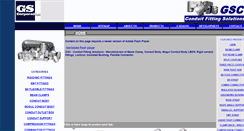 Desktop Screenshot of gsconduitfittings.com